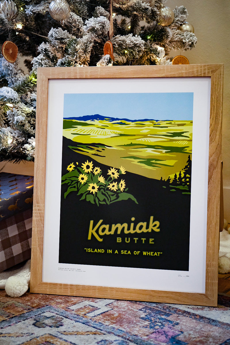 Kamiak Butte Landmark Poster