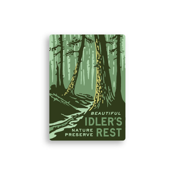 Idler's Rest Landmark Sticker